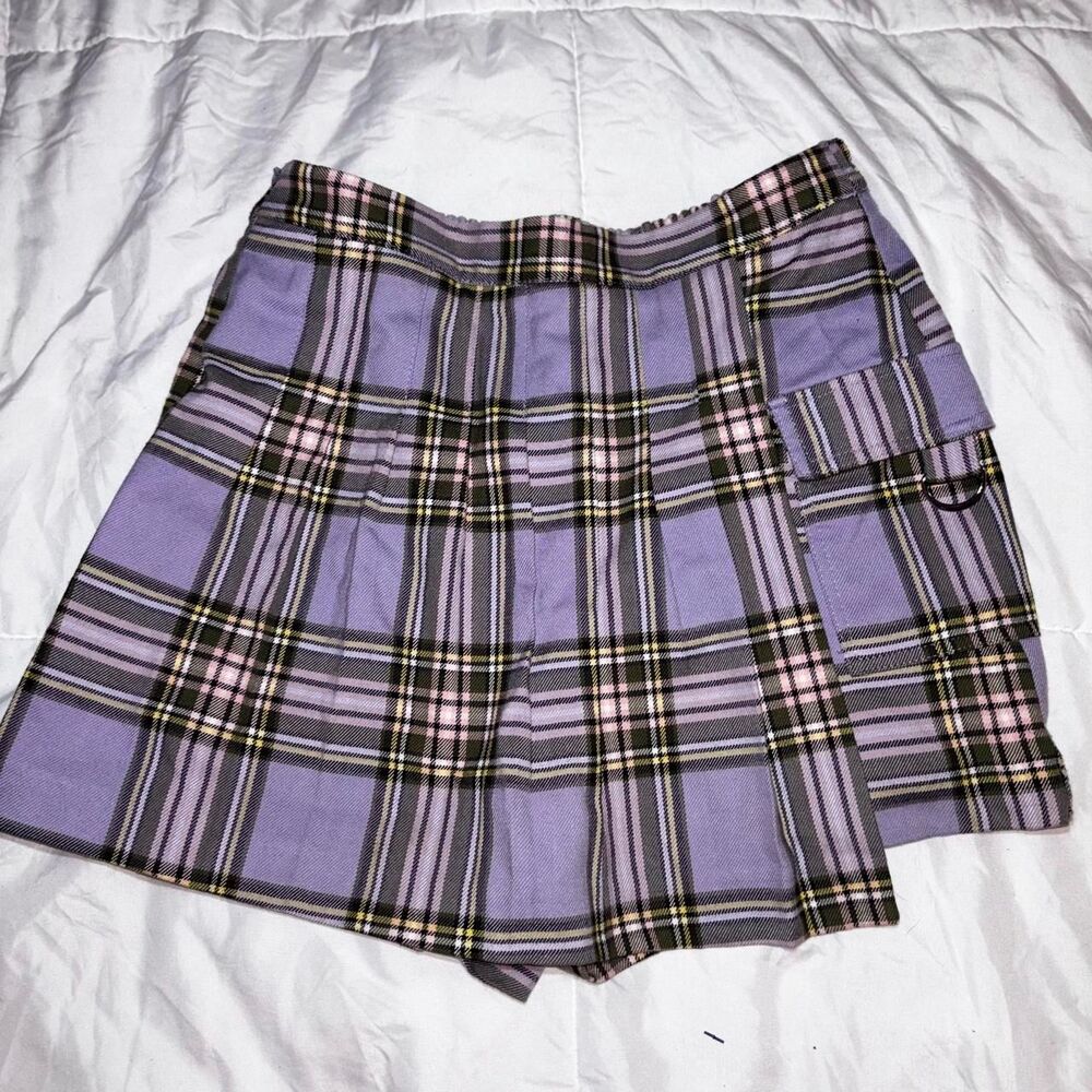 Bershka Women's Purple Shorts